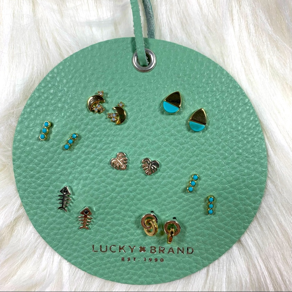 Lucky Brand Pierced Earrings Collection.